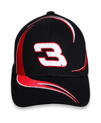 Men's Black/Red Dale Earnhardt Good Wrench Swirl Adjustable Hat