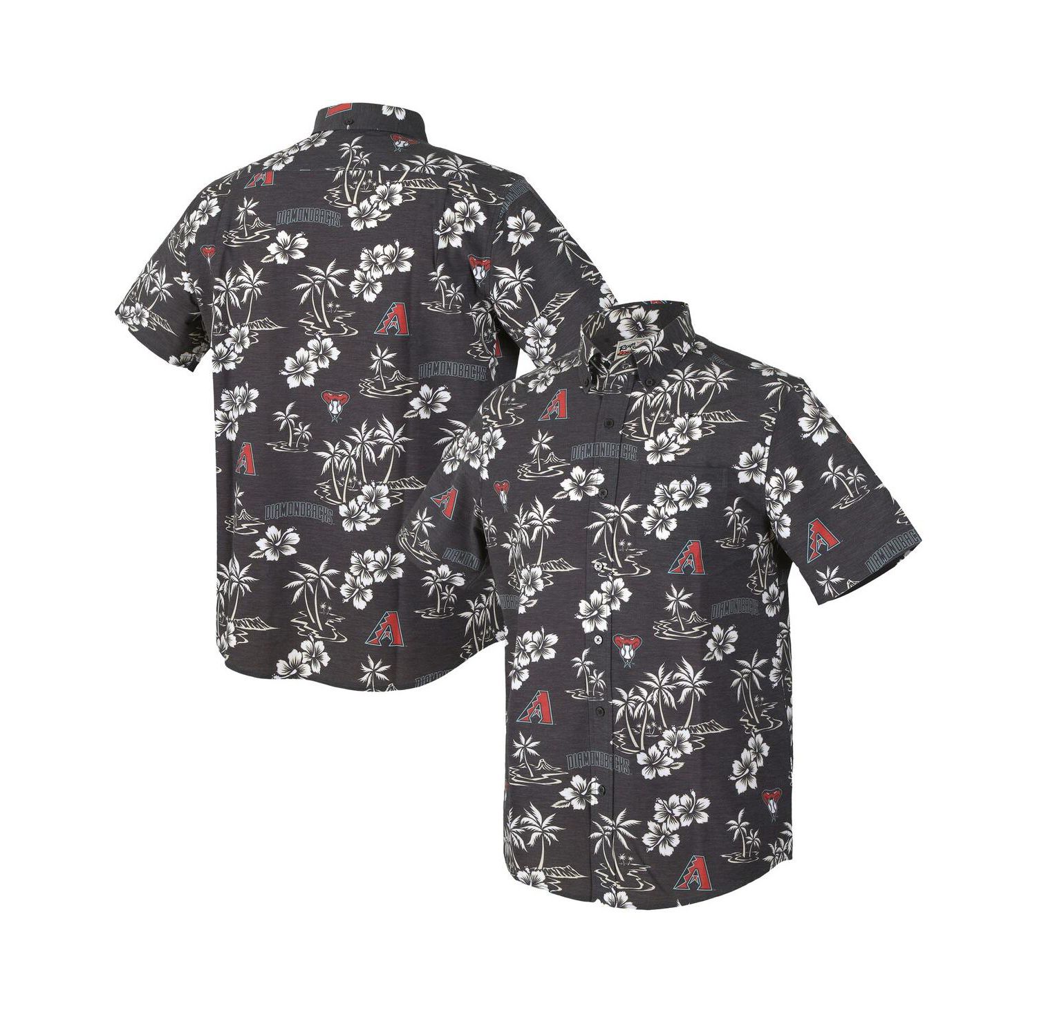 Men's Black Arizona Diamondbacks Kekai Performance Button-Up Shirt