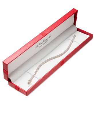 Diamond Bracelet (3-1/5 ct. t.w.) in 14K White Gold (also in 14K Yellow Gold), Exclusive