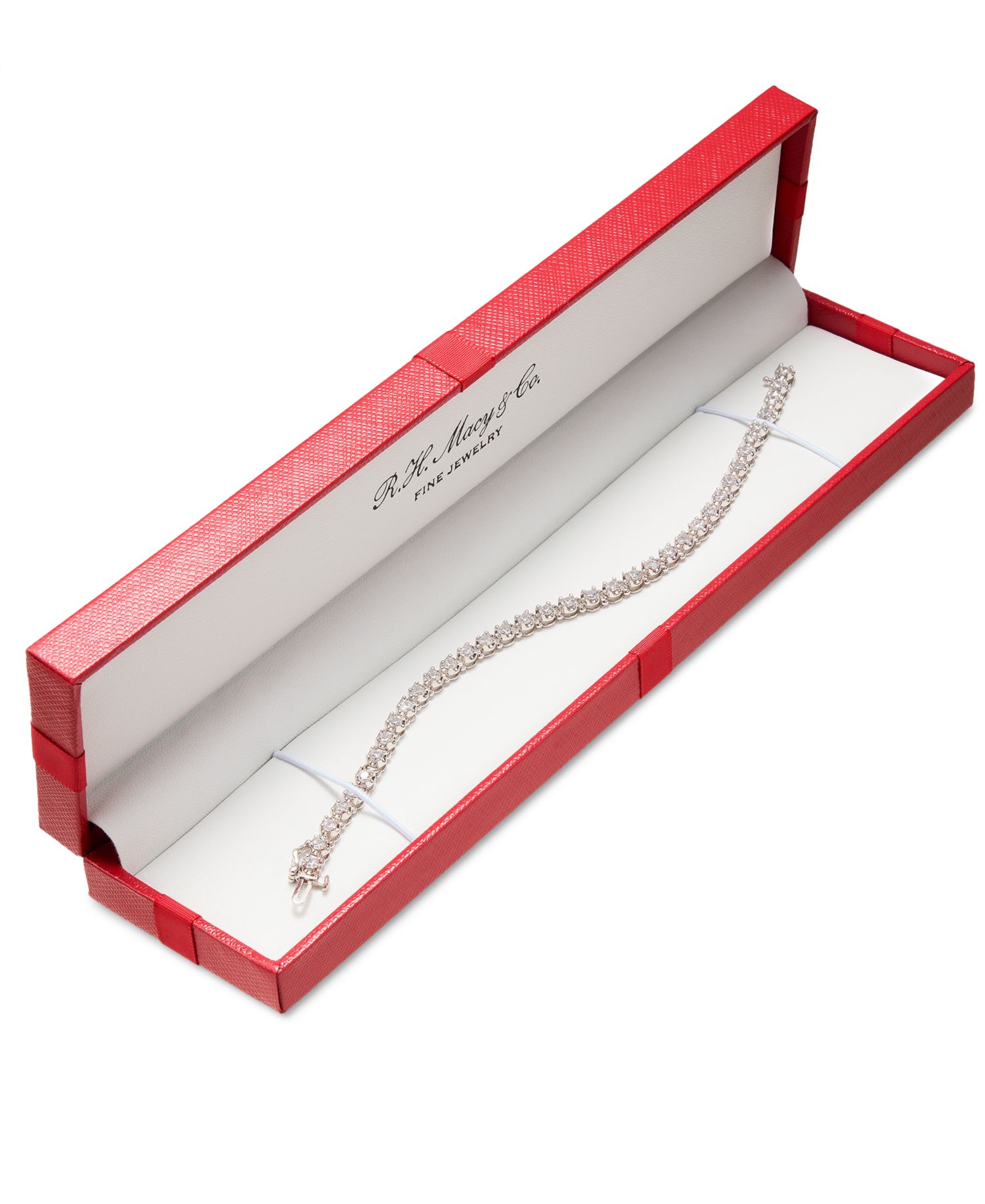 Diamond Bracelet Collection (2-3/4 ct. t.w. - 3-3/4 ct. t.w.) in 14k White or Yellow Gold, 6-1/2" to 9"