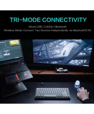 ML903 Wireless Gaming Mouse with RGB Charging Dock, 26K DPI, 65g Ultra-Lightweight, Tri-Mode Connectivity, 70Hrs+ Battery, 4K Polling Rate