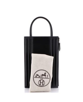 Pre-Owned Hermes Cadenas Pouch Tadelakt