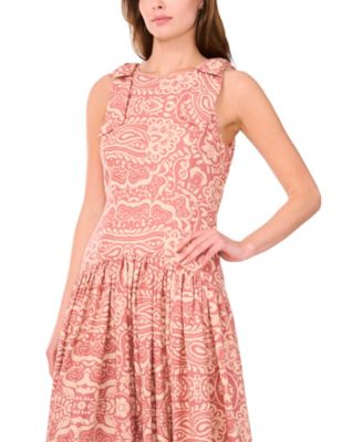 Women's Sleeveless High-Low Maxi Dress