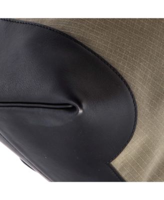 Pre-Owned Hermes Allback Backpack Bivouac Toile with Leather