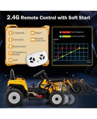 12V Kids Ride on Road Roller with 2.4G Remote Control