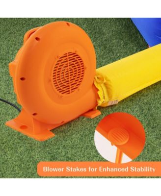 550W Air Blower (0.7HP) for Inflatables with 25 feet Wire and GFCI Plug