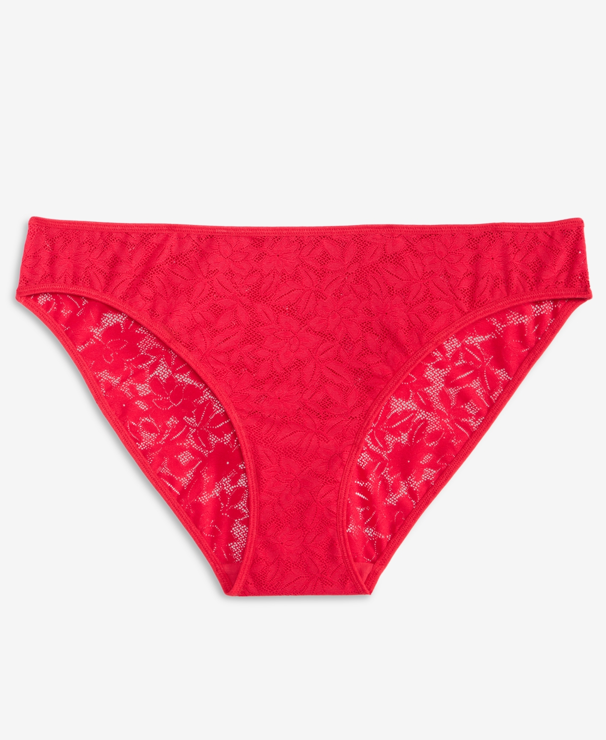 State Of Day Women's Mesh Lace Bikini Underwear, Exclusively At Macy's In Multi