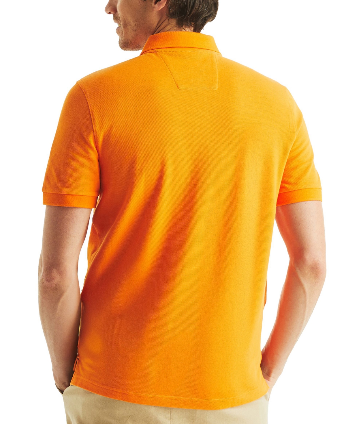 Nautica Men's Classic-fit Performance Deck Polo Shirt In Orange