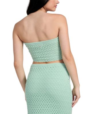 Women's Luca Pointelle Strapless Tube Top 