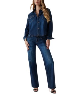GUESS - Women's Low Rise Slouchy Jeans