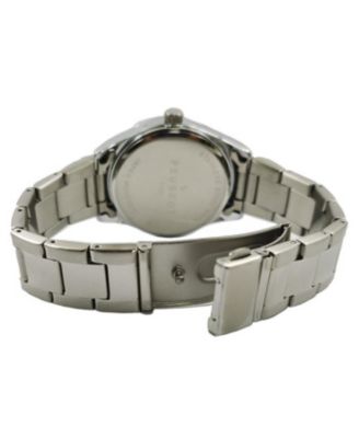 Women's 36mm Sport Watch with Yellow Dial and Stainless Steel Bracelet