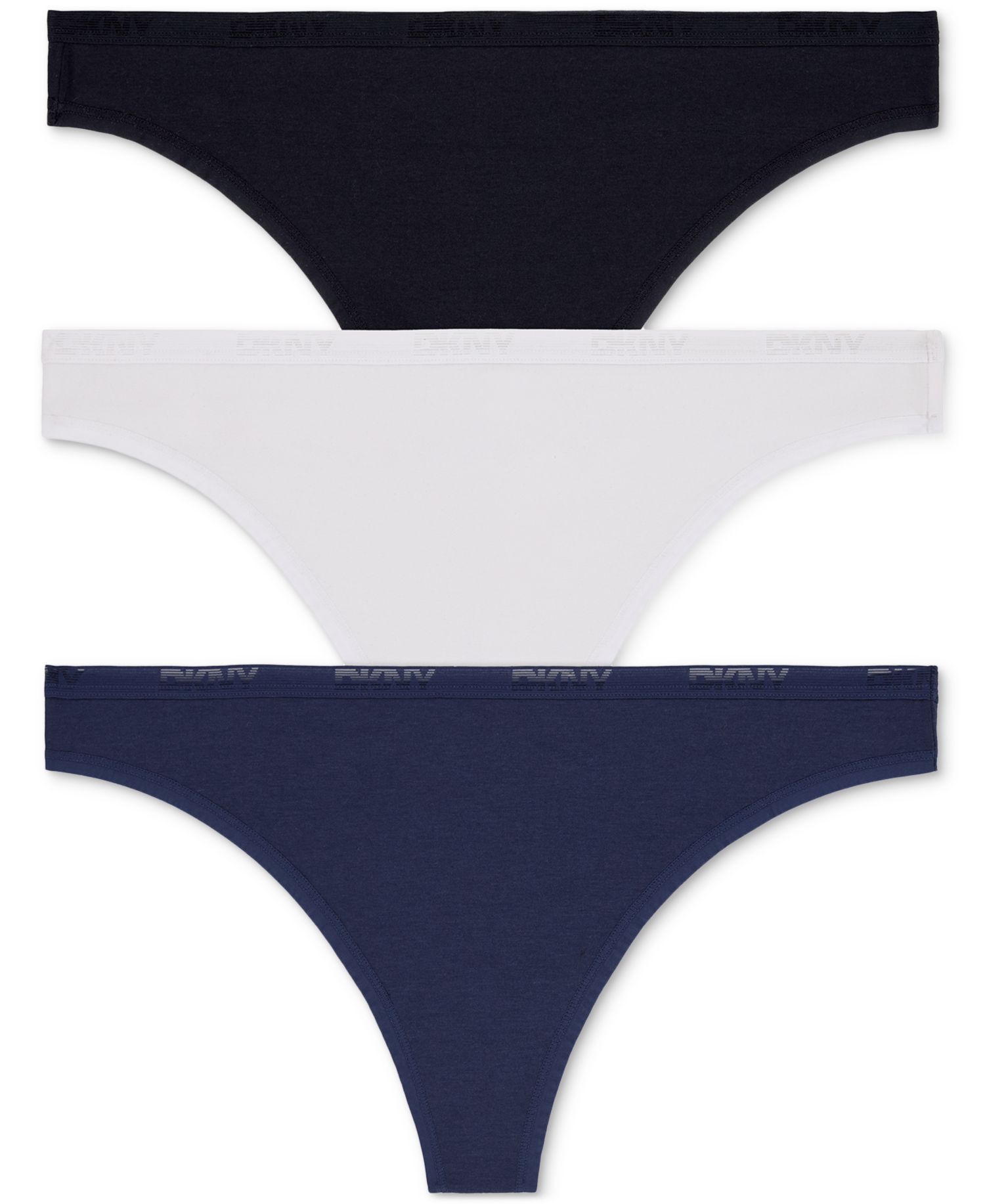 Women's Cotton Modal Thong 3 Pack- DK8461P3