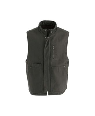 Men's Heritage Stone Washed Canvas Vest