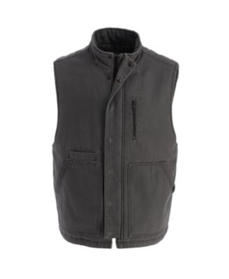 Men's Heritage Stone Washed Canvas Vest