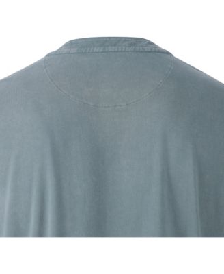 Big & Tall Vintage Wash Short Sleeve Pocket Henley