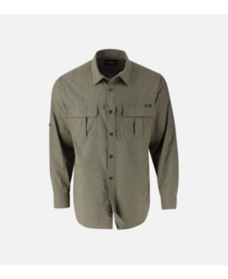 Big & Tall UPF 30+ Long Sleeve All Season Convertible Work Shirt
