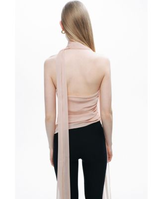 Women's Shawl-Inspired Blouse