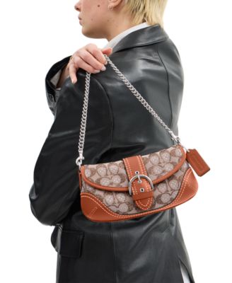 Soho Small Crystal Signature Shoulder Bag 25 