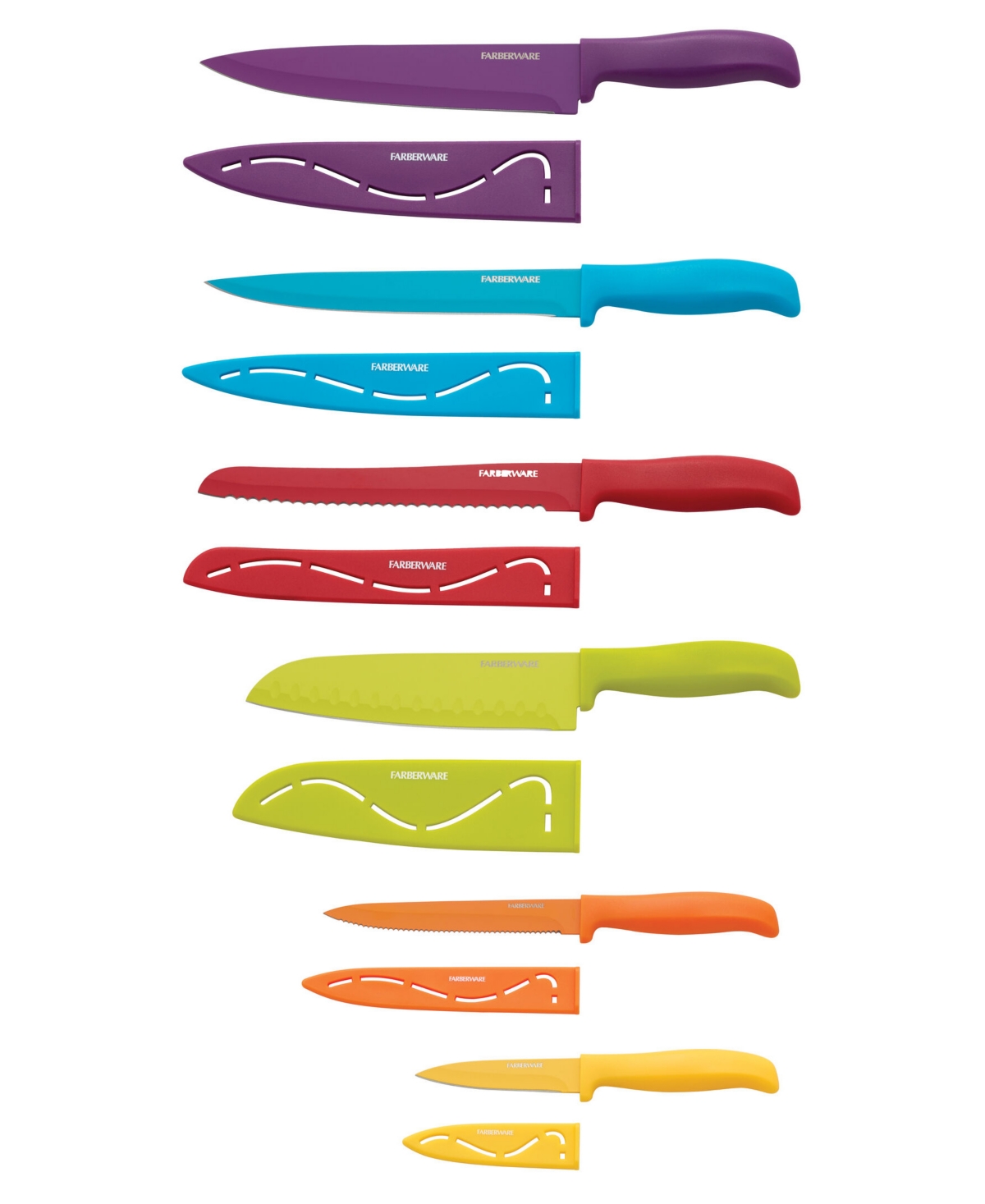 Farberware Colourworks 12-piece Cutlery Set In Multi