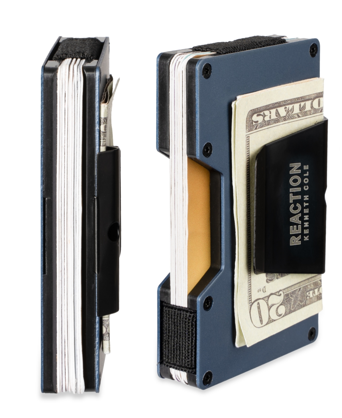 Kenneth Cole Reaction Men's Rfid Slim Hard Side Money Clip Wallet