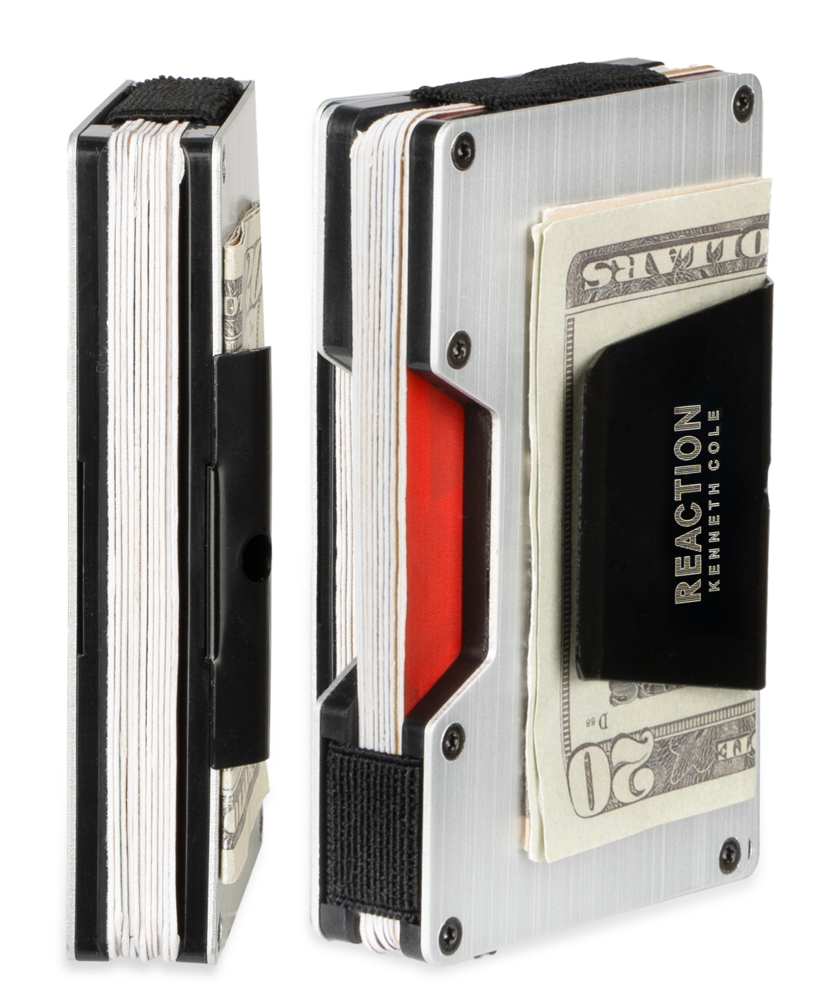 Kenneth Cole Reaction Men's Rfid Slim Hard Side Money Clip Wallet
