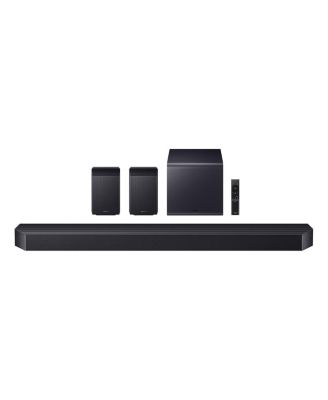 11.1.4 Channel Q-Series Soundbar with Subwoofer and Rear Speakers