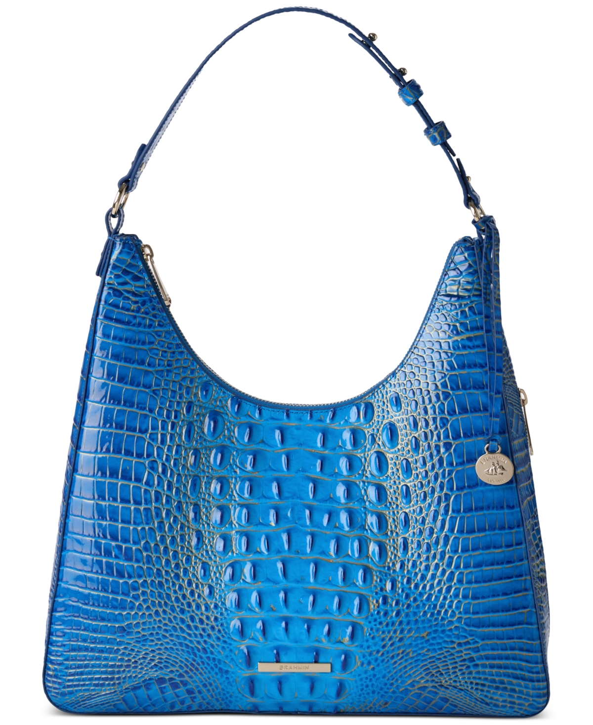 Tabitha Ombre Melbourne Leather Shoulder Bag - Electric Indigo
