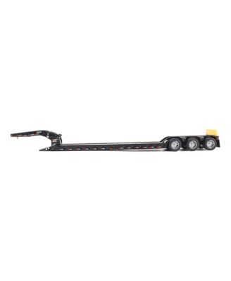 1/50 Trail King TK120 Hydraulic Gooseneck Lowboy Trailer Black Reg Version 71136