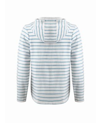 Women's Striped Full Zip Hoodie