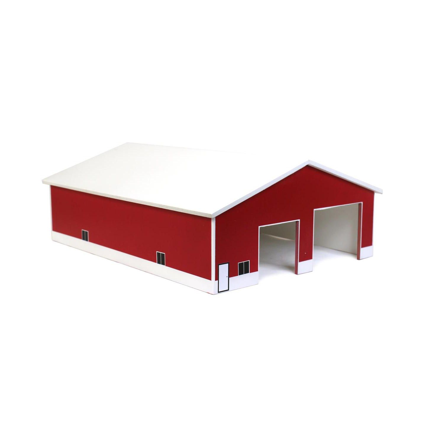 Детская игрушка Outback Toys 1/64 Scale 2-Door Tractor or Truck Shop Garage Shed, Ages 14+ — фото 1