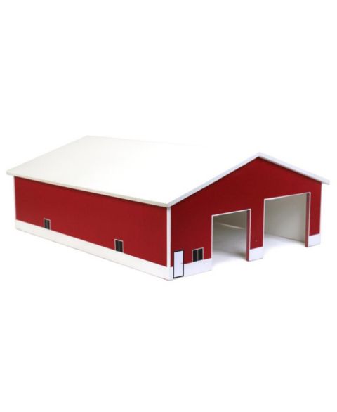 Детская игрушка Outback Toys 1/64 Scale 2-Door Tractor or Truck Shop Garage Shed, Ages 14+