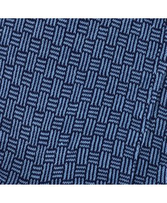 Men's Horatio Cross Hatch Design Mid-Calf Mercerized Cotton Socks