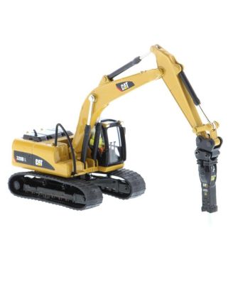 1/87 Caterpillar 320D L Hydraulic Excavator with 4 Work Tools
