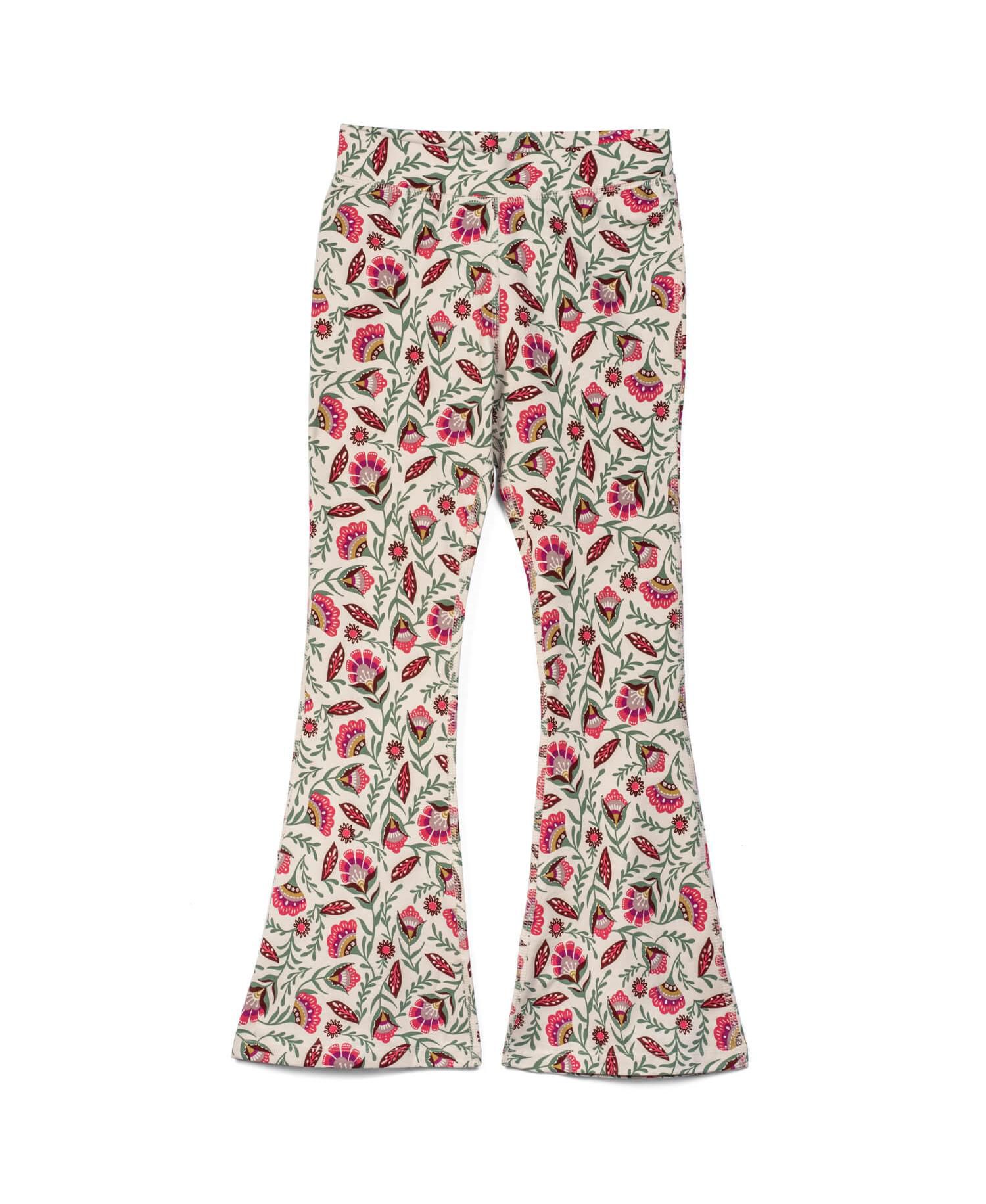 Toddler Girls Fair Trade Organic Cotton Flare Leggings Yoga Pant