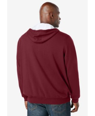 Big & Tall Full-Zip Thermal Hoodie