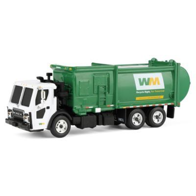 1/87 Mack LR Waste Management Refuse Truck with McNeilus ZR Side Loader