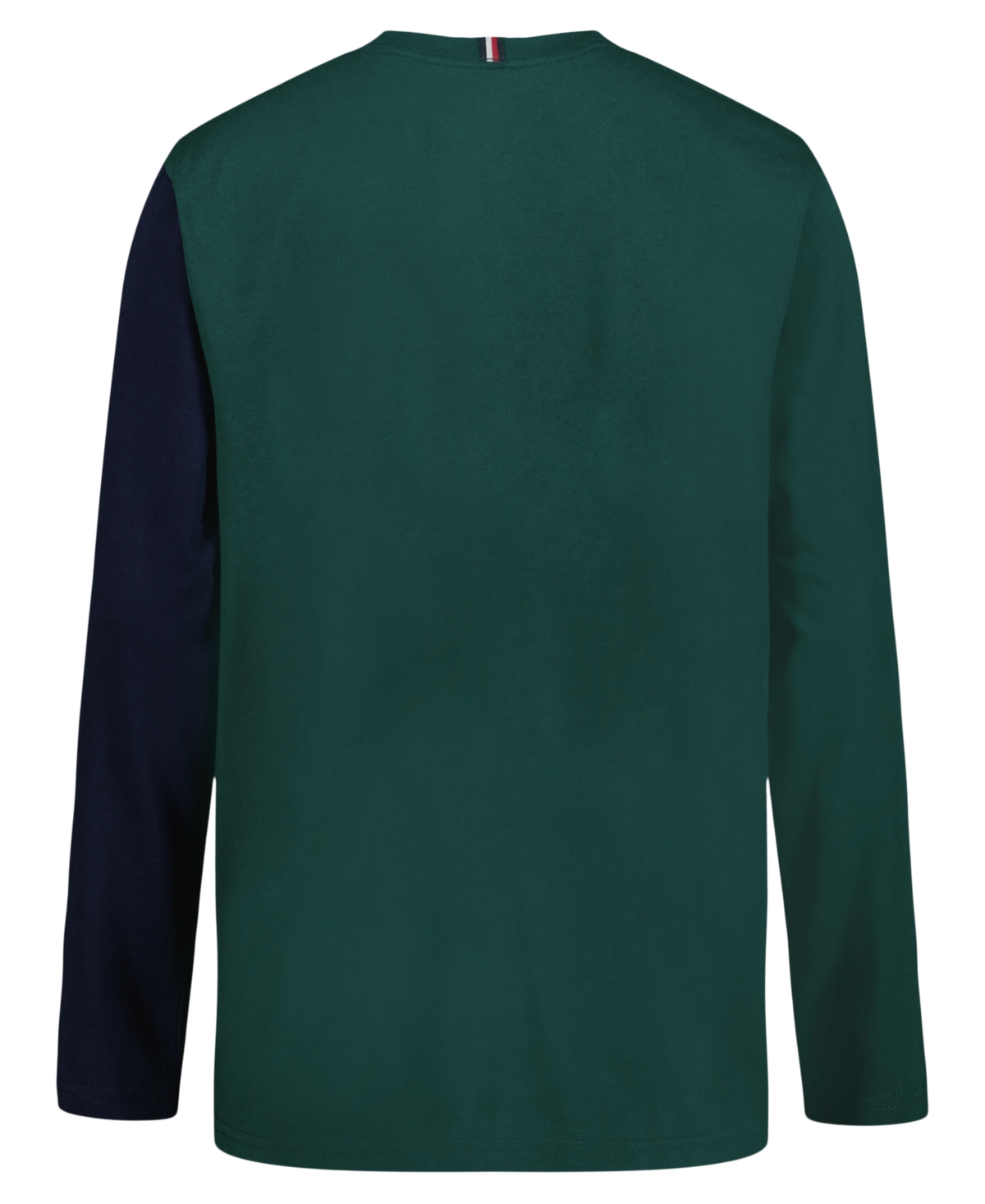 Tommy Hilfiger Big Boys Quad H Long Sleeve T-shirt In Green