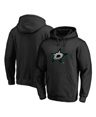 Fanatics Mto Label - Men's Black Dallas Stars Core Smoke Pullover Hoodie