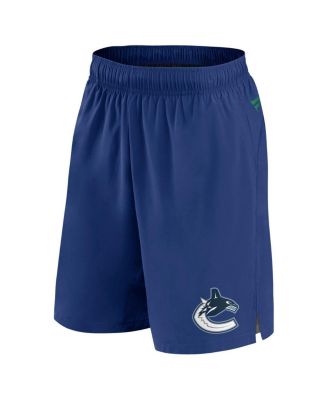 Men's Blue Vancouver Canucks Authentic Pro Tech Shorts