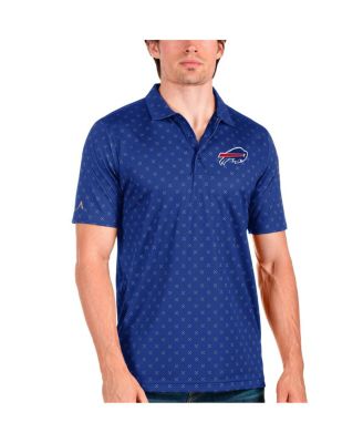 Antigua - Men's Royal Buffalo Bills Spark Polo Shirt