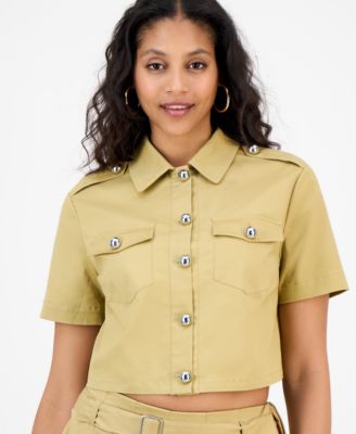 Women's Boxy Utility Top, Exclusively at Macy's