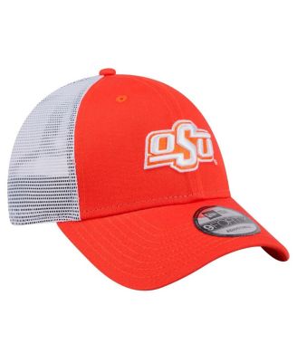 Men's Orange Oklahoma State Cowboys Trucker 9FORTY Adjustable Hat
