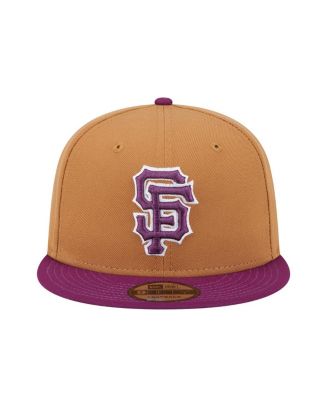 Men's Brown/Purple San Francisco Giants Color Pack Two-Tone 9FIFTY Snapback Hat