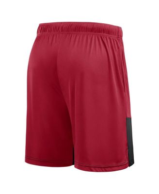 Men's Scarlet/Black San Francisco 49ers Big Tall Best of the Best Performance Shorts
