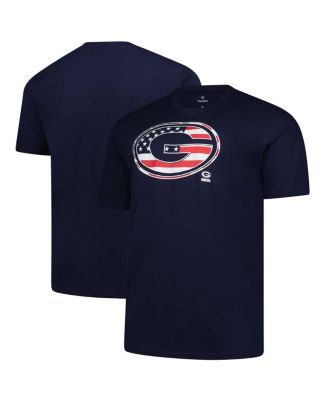 Fanatics - Men's Navy Green Bay Packers Big Tall Americana T-Shirt