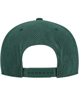 Men's Green Milwaukee Bucks Double Header Sidepatch Cord Hitch Adjustable Hat