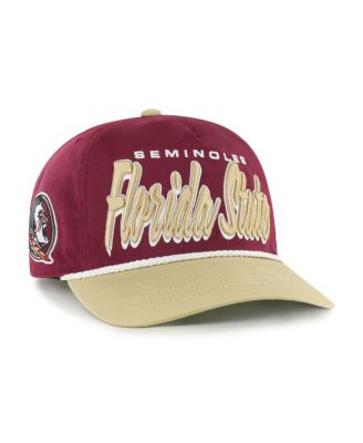 '47 Brand - Men's Garnet Florida State Seminoles Drop Shadow Rope Hitch Adjustable Hat