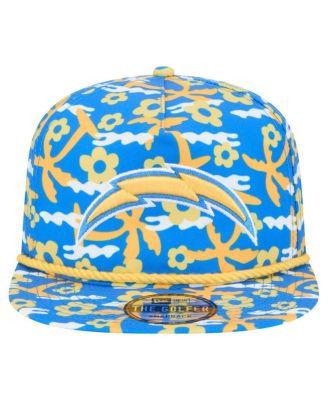 Men's Blue Los Angeles Chargers Wakey Wakey Golfer Snapback Hat