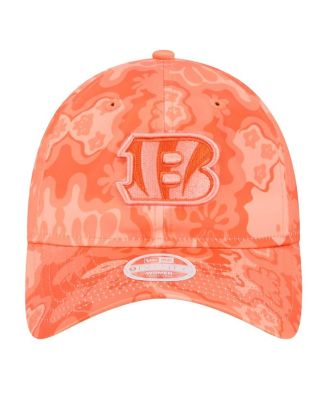Women's Orange Cincinnati Bengals Trippy 9TWENTY Adjustable Hat