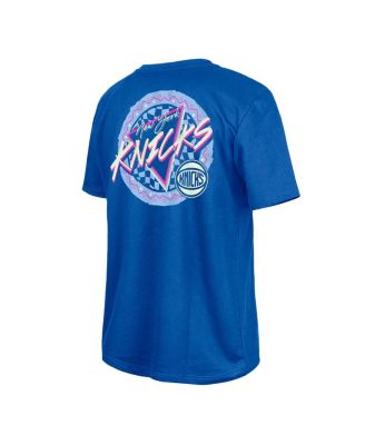 Men's Blue New York Knicks Glow-in-the-Dark T-Shirt